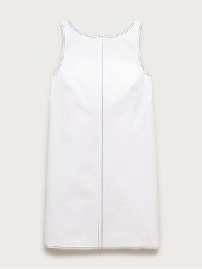 NWT J. Crew Contrast-stitch cotton poplin dress - size 6